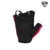 IZ 121 Glove Red Black Front and Back